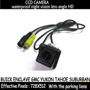 HD CCD Автомобильная камера заднего вида ночного видения Автомобильная камера заднего вида для BUICK ENCLAVE GMC YUKON TAHOE SUBURBAN