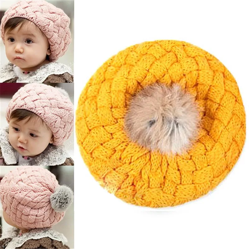 Детские hat дети детские фото реквизит шапочка, искусственного меха кролика gorros bebes крючком шапочка малышей cap для 4 месяцев-3 лет девушка