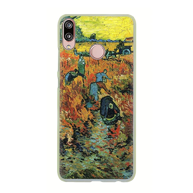 H8 Жесткий чехол для телефона Van Gogh Starry Night для Huawei Honor 6a 6C 7A Pro 7C 7X 8C 8X8 9 10 Lite Play - Цвет: H8