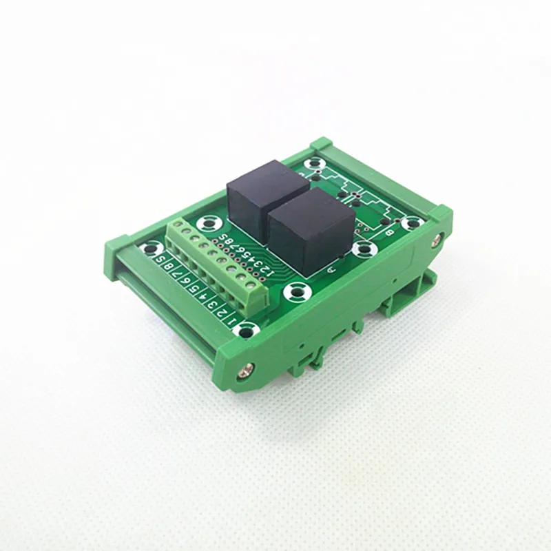 DIN рейка RJ45 Модуль 8P8C прямоугольный разъем 2 ходовая шина секционная плата