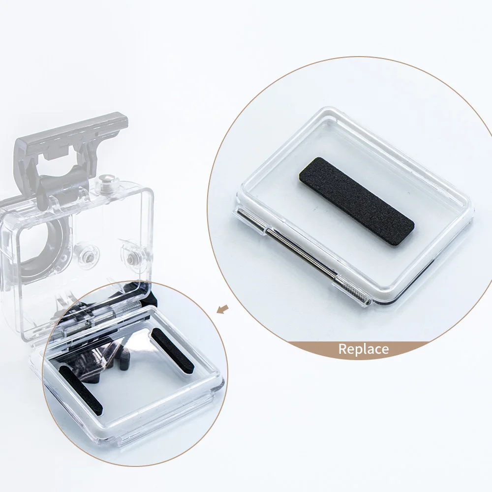 Водонепроницаемый боковая защита от пыли каркасный Корпус чехол задняя крышка