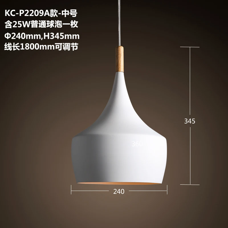 Creative modern Nordic Style minimalist living room white lamp bedroom Bar Restaurant Cafe chandelier | Лампы и освещение