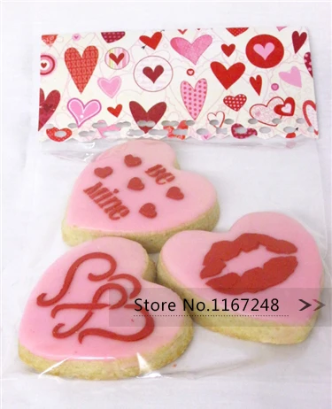 Трафареты для печенья 6 шт./лот тканевые сахарные сита форма Love Форма кексов формы