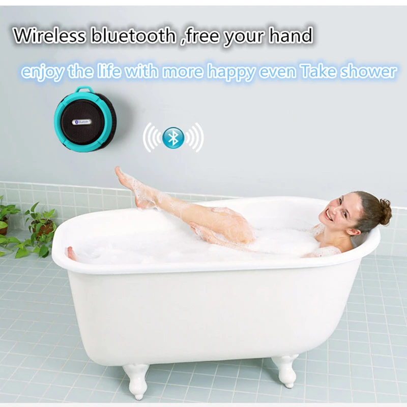 Всасывающая Bluetooth колонка в форме кубка портативная беспроводная с