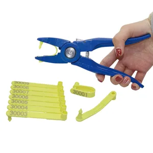 Бирки для ушей животных, плоскогубцы для животных, собак, кроликов, овец, Ушные бирки из нейлона, овец, лазерная Ушная бирка