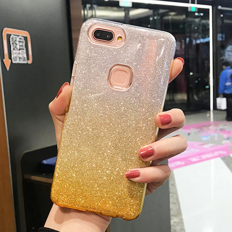 Блестящие Чехлы One Plus 5T 6T для Oneplus 3 3T A5000 A5010 A6000 A6010 TPU чехол градиентной расцветки