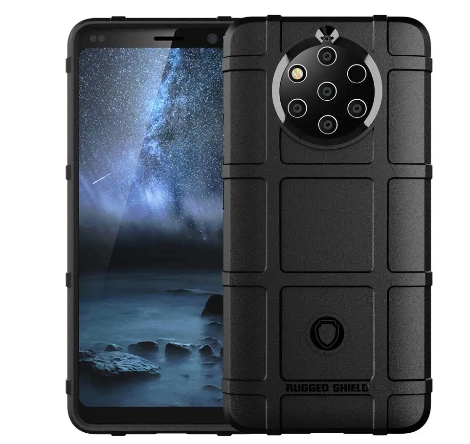 Для Nokia 4 2/1 Plus /9 PureView чехол Модный противоударный мягкий Силиконовый ТПУ защитный