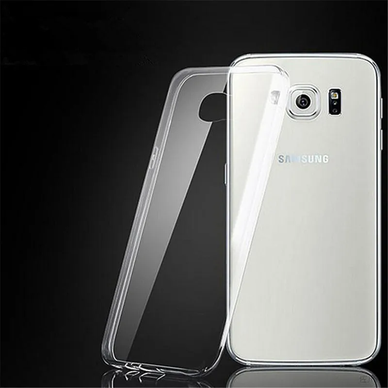Transparent Ultra Slim Soft TPU Case For Samsung Galaxy S3 S4 S5 S6 S7 Edge S8 S9 Plus A3 A5 J3 J5 J7 2015 2016 Note8 Cover |