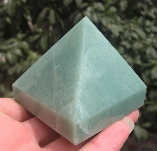 

NATURE Aventurine QUARTZ CRYSTAL PYRAMID POINT HEALING