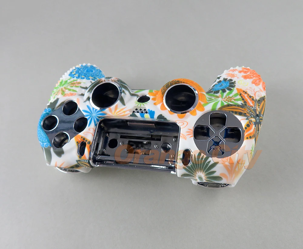 Защитный силиконовый гелевый резиновый мягкий чехол для Dualshock 4 Playstation 4 PS4 Pro Slim