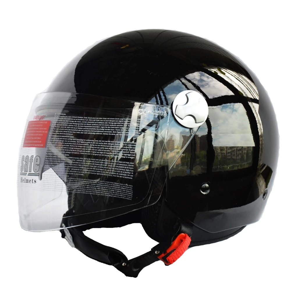 (2015) итальянский Дизайн CASCOS Capacete с двумя объективами двойной visior черный ЕЭК DOT
