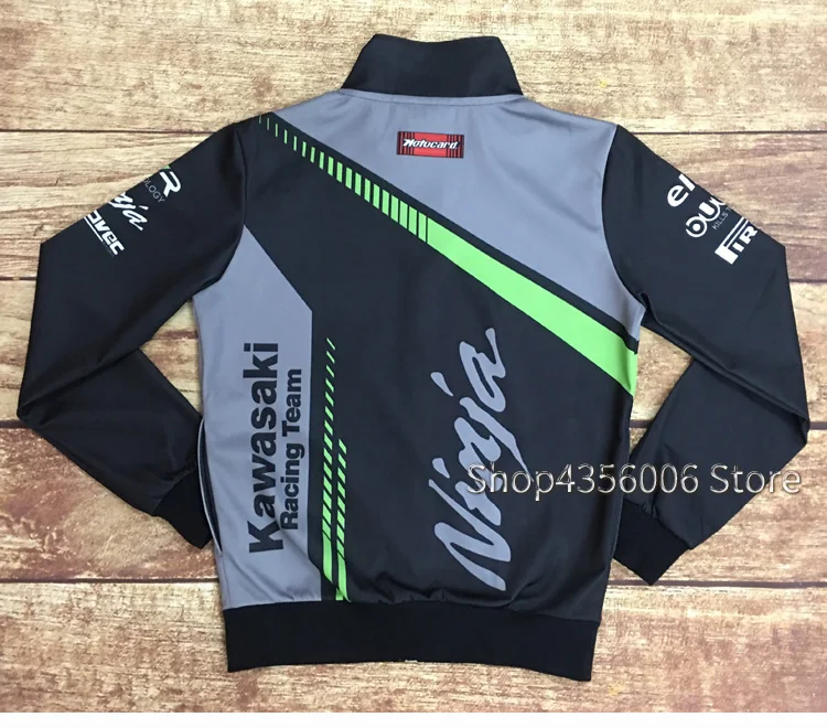 Мужские мотоциклетные гонки с капюшоном moto для верховой езды с капюшоном одежда Куртки для мужчин крест накрест на молнии вязаные толстовки пальто kawasaki с защитой от ветра