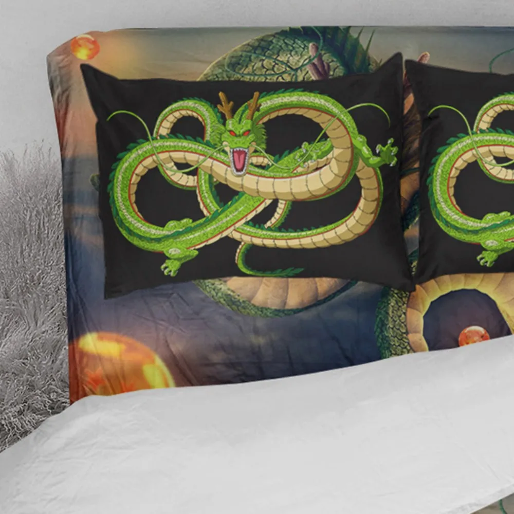 

Home Textiles 3PCS 3D Cartoon Design Digital Printing Bedding Set Duvet Cover Pillowcase Dropshippig dragon