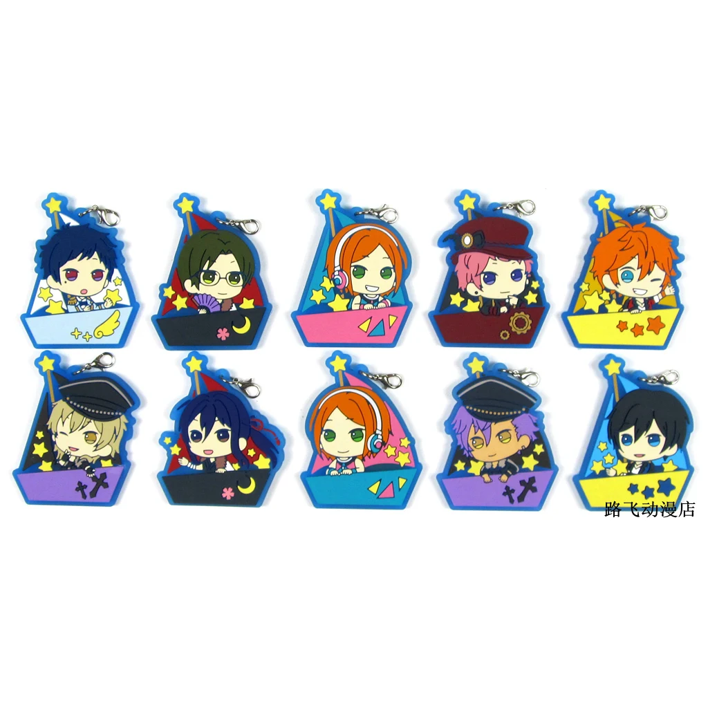 Комплект звезд Akehoshi Subaru Hidaka Hokuto Yuuki Makoto Isara Mao Fushimi yuзуру экшн фигурка аниме