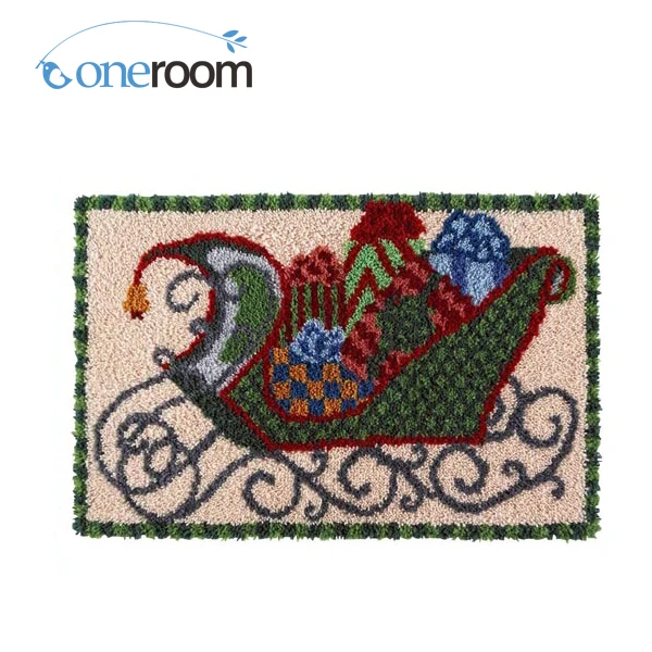 

Noneroom ZD372 пластина Oneroom крючок ковер набор DIY незаконченная вязальная пряжа коврик с защелкой крючок ковер комплект напольный