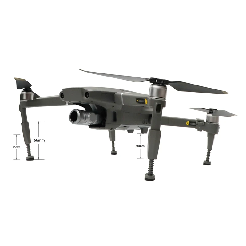 4 шт. Расширенная посадочная Шестерня для Mavic 2 Drone Передняя и задняя пружинная посадочная Шестерня Защита ног для Mavic 2 Drone аксессуар