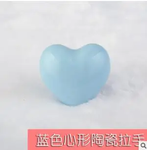 Single hole Футболка с изображением персонажей видеоигр керамическая дверная ручка шкафчика шкаф с выдвижными ящиками ручка-скоба для Декор детской комнаты настенный петли подвесные стойки мебельная фурнитура - Цвет: Single hole
