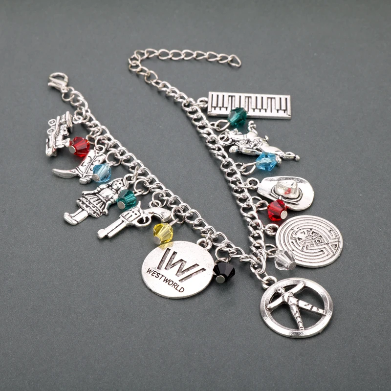 Лидер продаж ювелирные изделия из фильма вестмиры браслет с логотипом робот