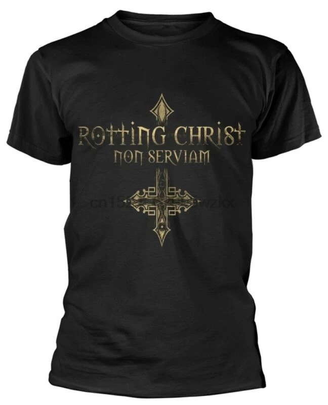 Футболка Rotting Christ 'Non Serviam' новая и официальная!|Мужские футболки| |