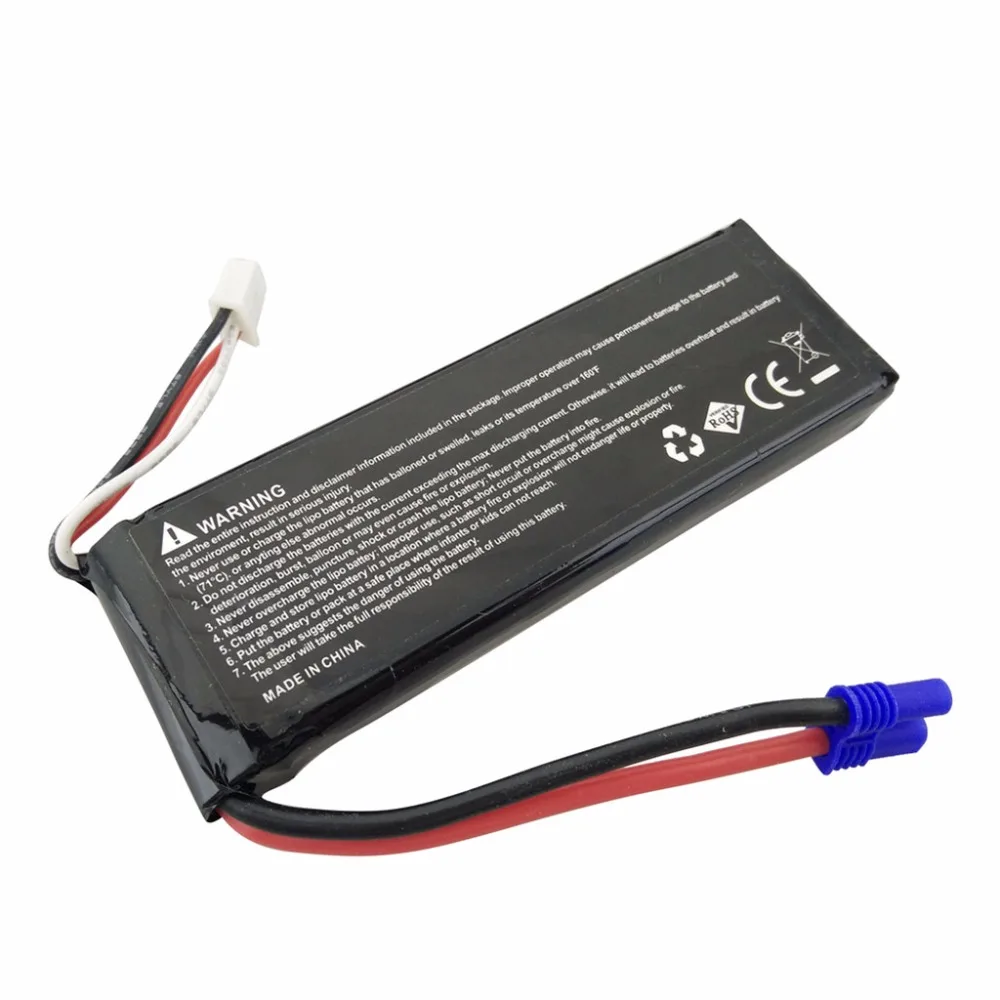 7,4 V 2700mah литиевая батарея для Hubsan H501S H501A H501M H501S pro бесщеточный четырехосевой части самолета БПЛА дистанционного управления батарея