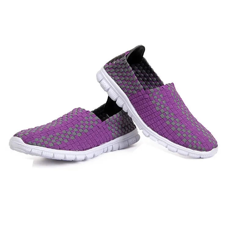 Manual Woven shoes sneakers sport Mens loafers Lazy Lovers valentine portable Light Man ladies Free Shipping SDF4930 | Обувь