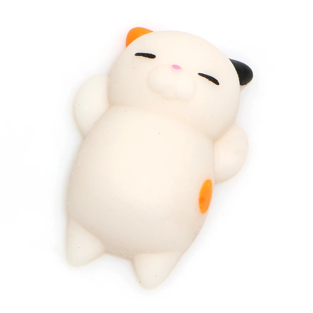 1 шт. новый оригинальный ЯПОНИЯ ленивый кот Моти игрушка пищалка Kawaii