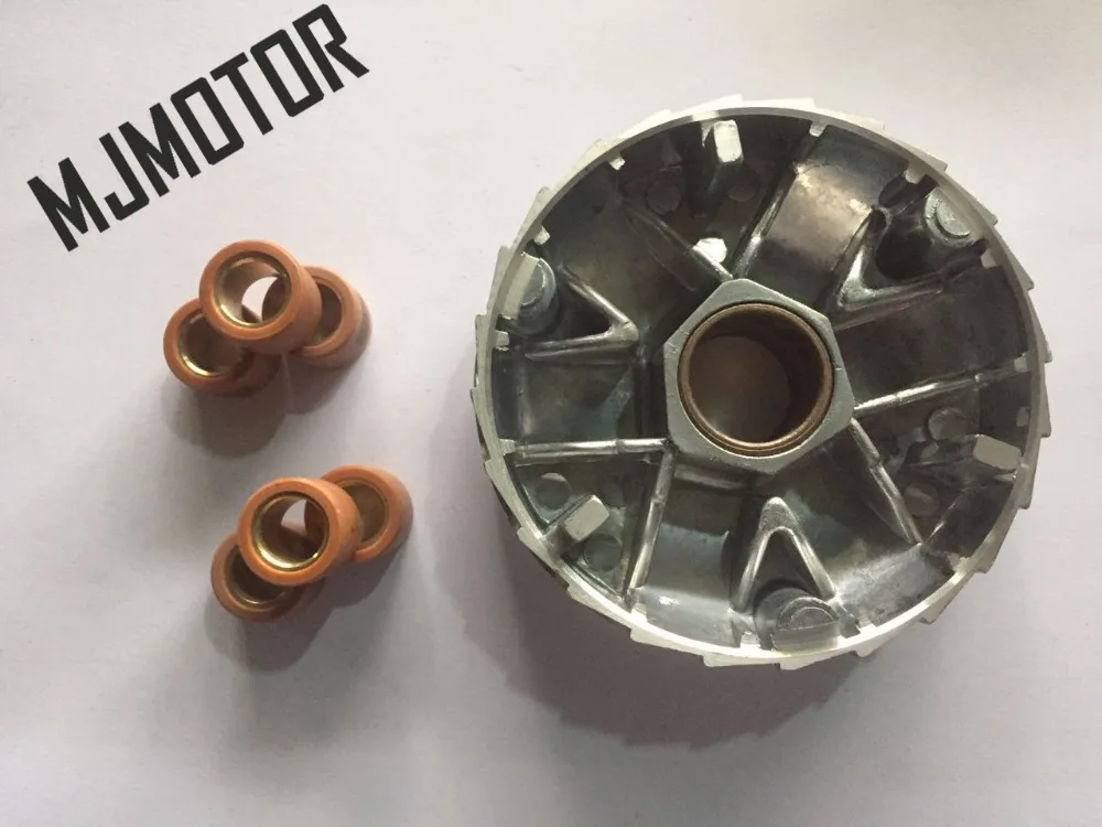 mjmotor k high performance variator set with copper rollers for chinese 50 80cc gy6 scooter honda dio50 zx kymco suzuki atv part free global shipping