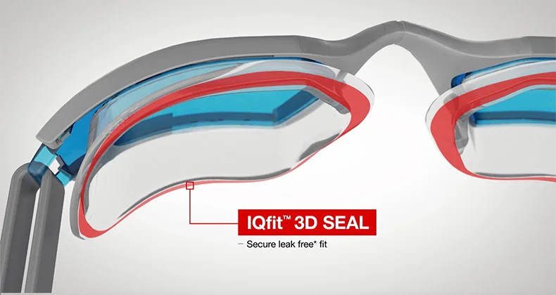 Speedo разноцветные Aquapulse Max Mirror 2 IQfit очки анти туман HD объектив УФ-защита для взрослых мужчин и женщин