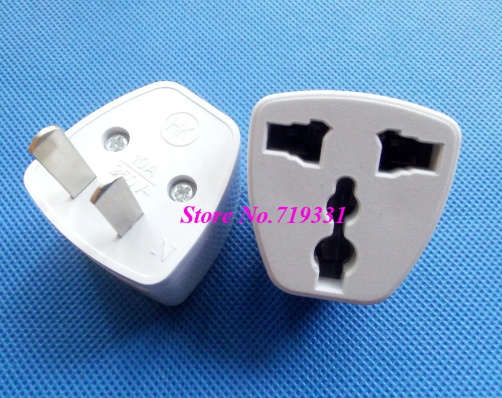 Дорожный адаптер преобразователь переменного тока для Великобритании Европы