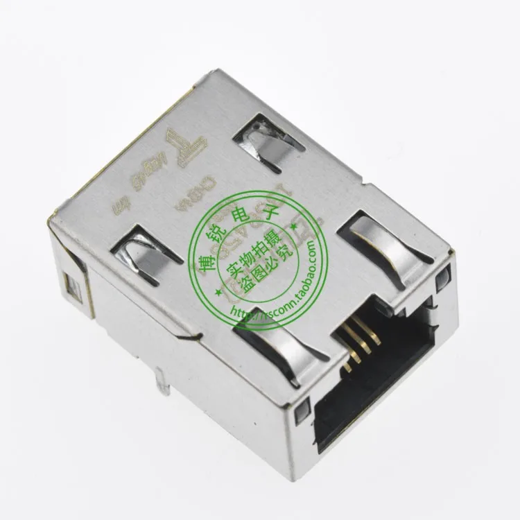 

TYCO RJ45 разъем MAG45 LP 10/100 TOP GND TAB модель 1368458-1