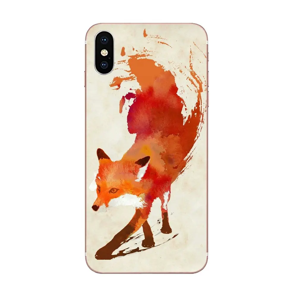 On Sale Animal Fox Special Offer Vertical For Xiaomi Mi3 Mi4 Mi4C Mi4i Mi5 Mi 5S 5X 6 6X A1 Max Mix 2 Note 3 4|Чехлы-накладки| |