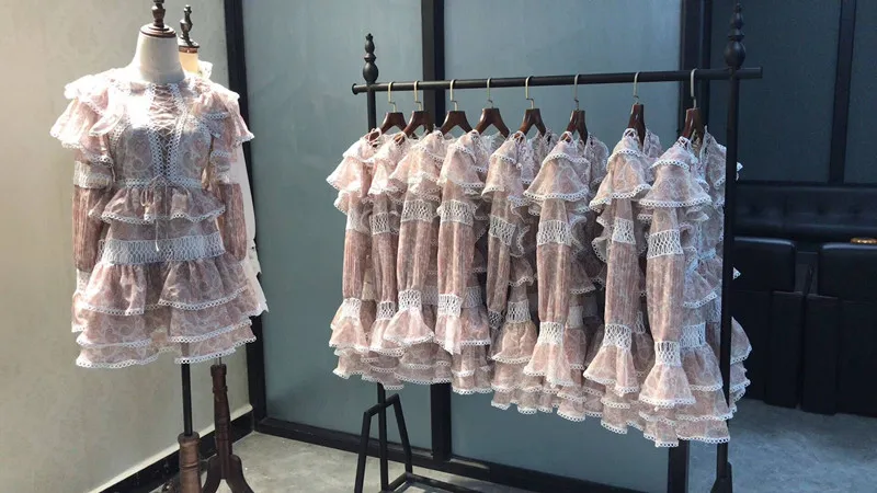 Праздничное платье в стиле Boho-Chic весеннее женское элегантное Каскадное Плиссированное мини-платье из натурального шелка