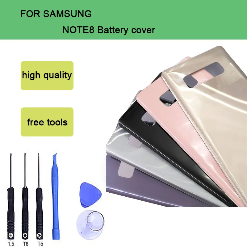 SZHAIYU для SAMSUNG Galaxy Note 8 задняя крышка аккумулятора N950 дверь Корпус чехол Замена с