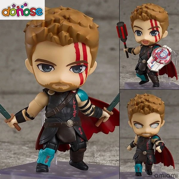 Nendoroid Мстители Бесконечная война Тор Капитан Америка Железный человек Черная пантера чудо женщина Человек-паук фигурка