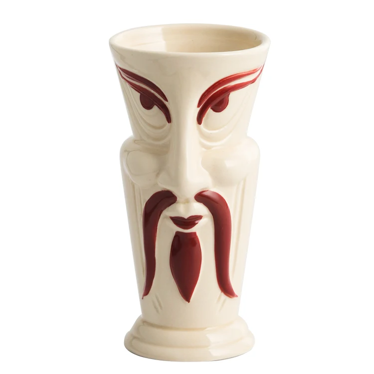 Японский самурайский tiki бар керамическая кружка Гавайские Коктейльные