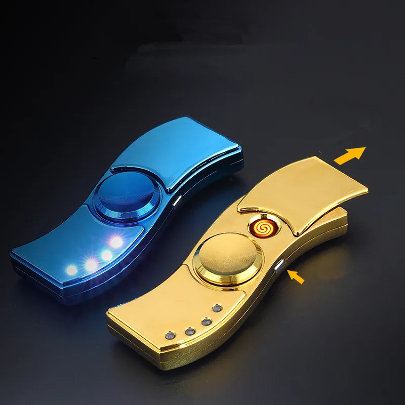 Светодиодный Непоседа счетчик легче цинковый сплав USB Электрический