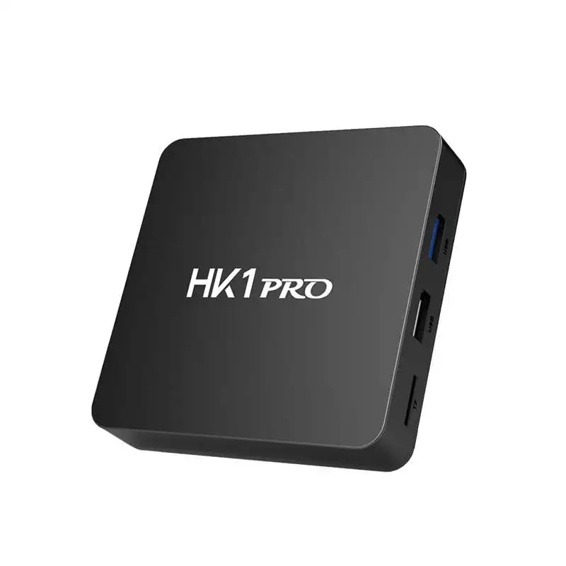 Hk1 Pro Android 8 1 Smart Tv Box Amlogic S905X2 Lpddr4 четырехъядерный 2 4G и 5Ghz Wifi Bt 100M 4K