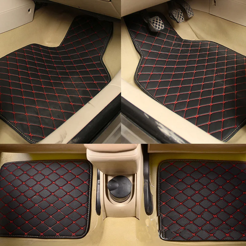Универсальный автомобильный напольный коврик из ПУ кожи для LEXUS серии CT ES IS GS GX LS LX