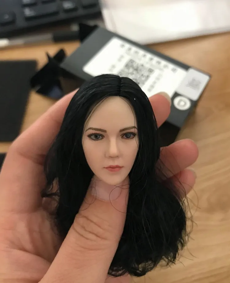 Масштаб 1/6 голова Ode To Joy статуэтка азиатской красоты звезды резная модель YMTOYS для