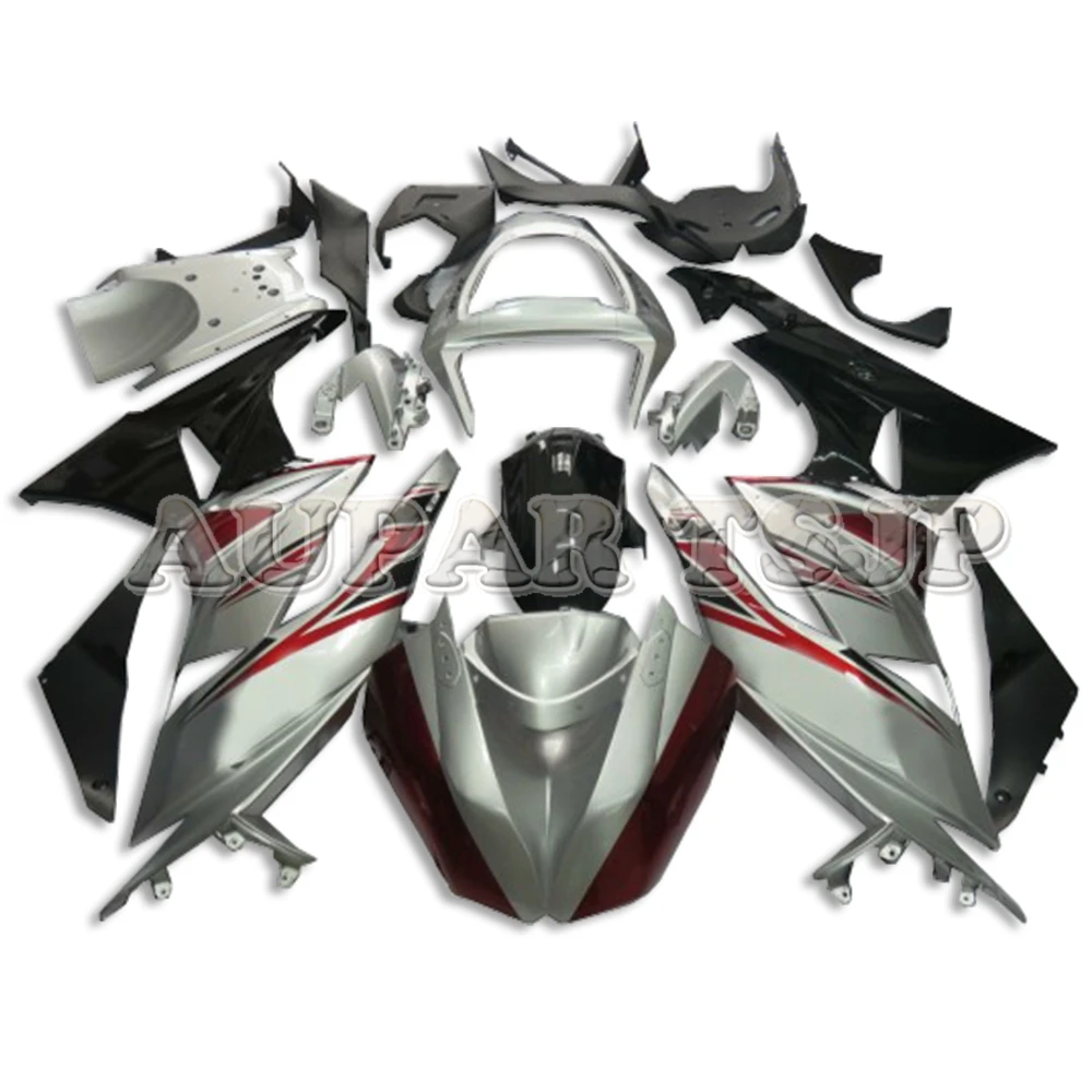 

Racing Version Fairing For Kawasaki ZX6R 2009 2010 2011 2012 ZX-6R 09 10 11 12 636 Silver Red Black Lower Motorcycle Bodywork