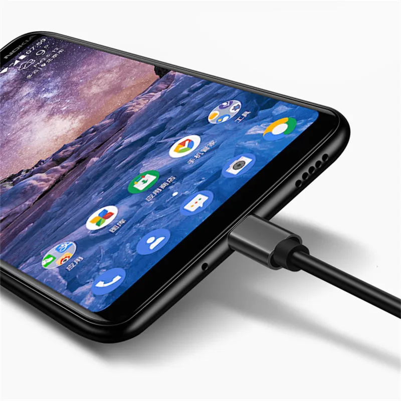Чехол для телефона s для Nokia 7 Plus, ультра тонкий роскошный гибридный глянцевый чехол из закаленного стекла для Nokia 7 Plus, задняя крышка 6,0 дюйма