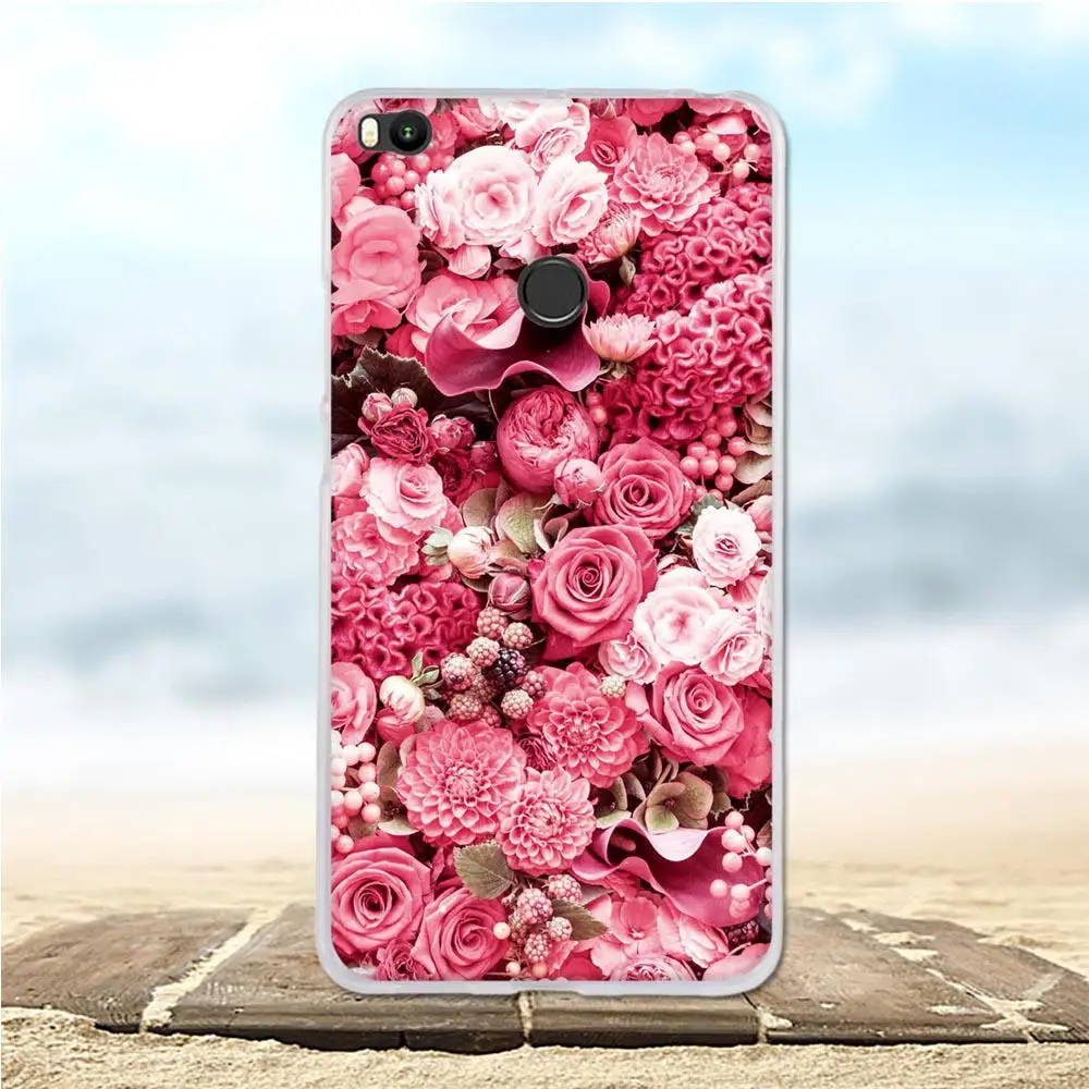 Чехол для Xiaomi Mi Max 2 милые розовые 3d чехлы мягкий силиконовый чехол из ТПУ Для