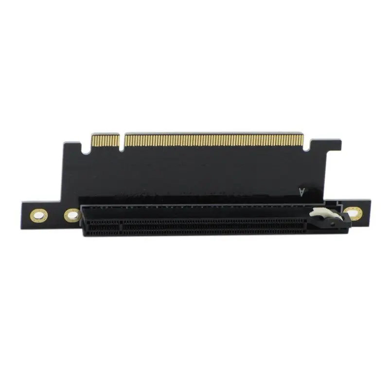 PCI-E удлинительная карта 90 градусов с прямым углом вперед и назад переходная