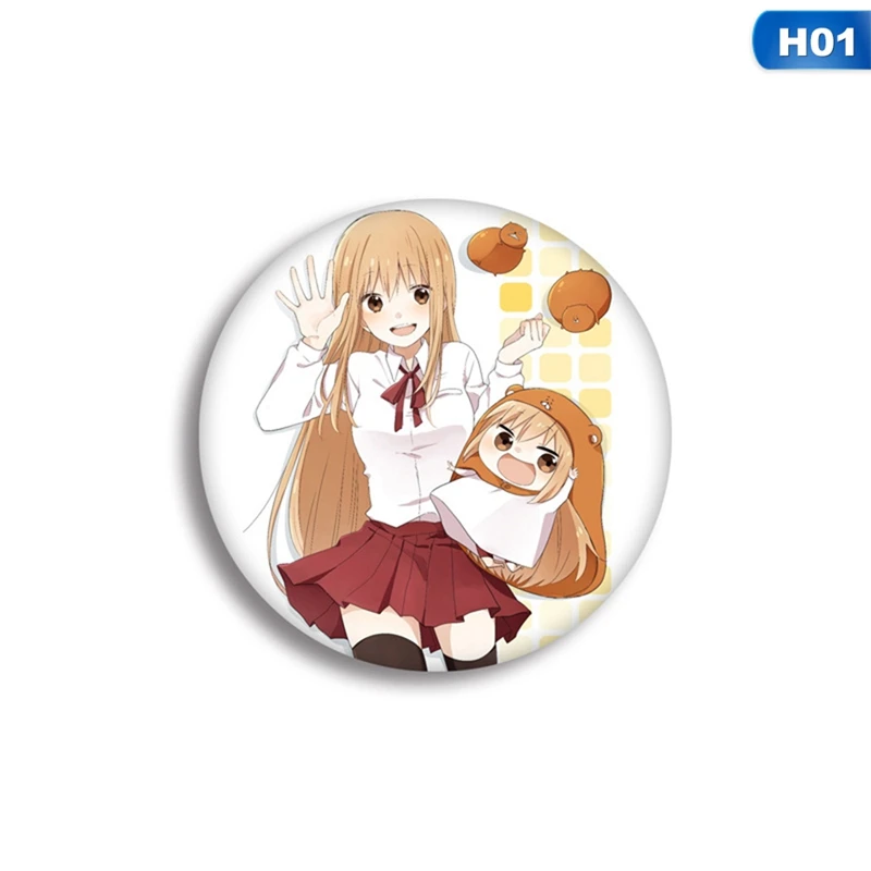 Мультфильм Himouto мультипликационный персонаж дома Умару брошь японская сестра