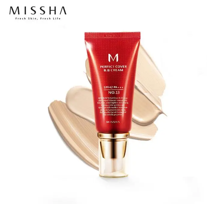MISSHA M идеально подходит для BB Cream SPF 42 PA + #13 яркий бежевый|pa|spf |