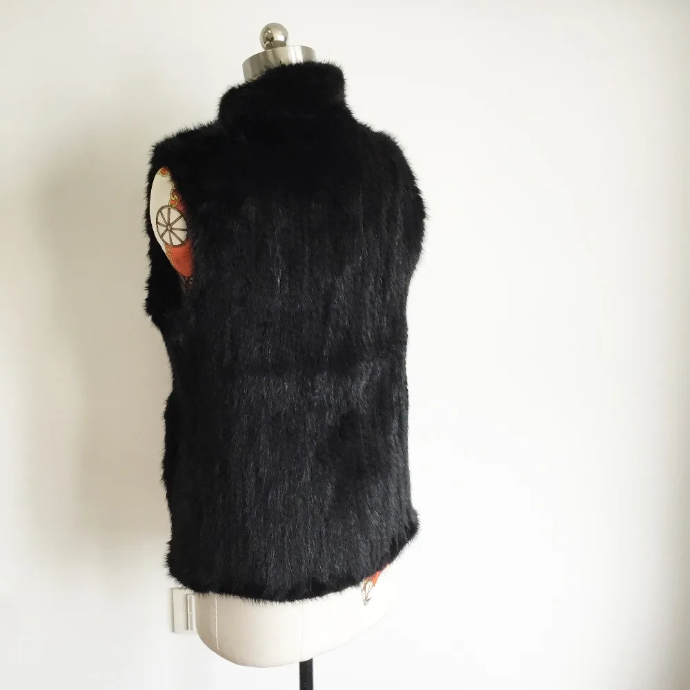 2019 100% натуральный меховой жилет из норки реальная Женская жилетка низкая Скидка