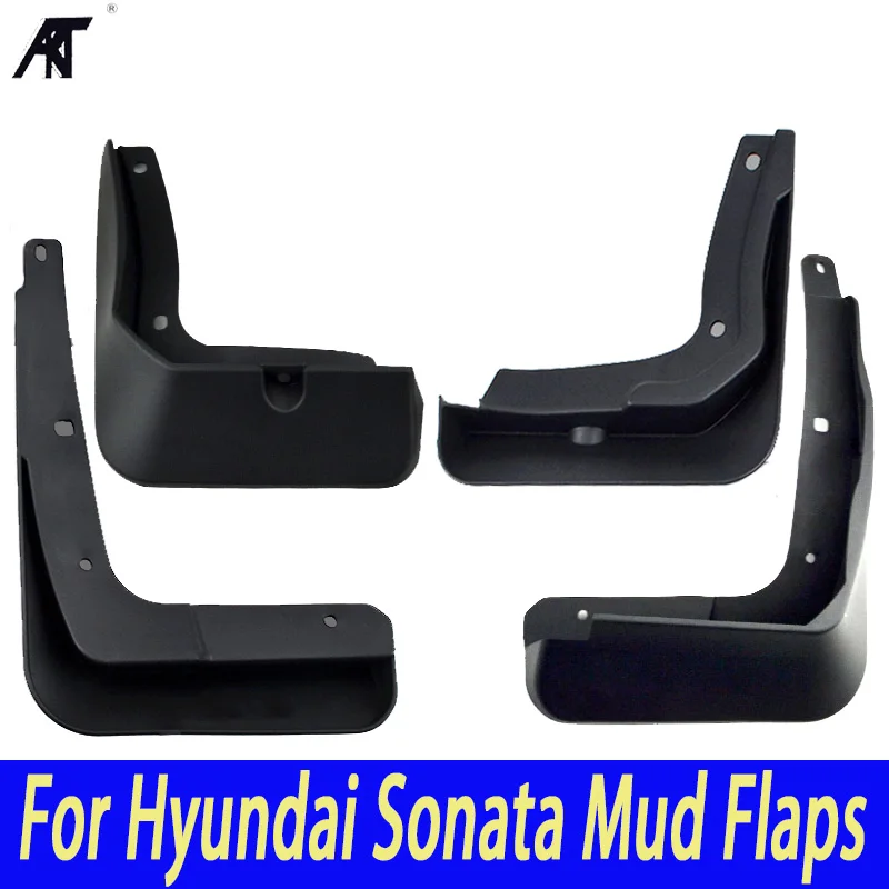 

Mud Flaps Set Molded Mud Flaps For Hyundai Sonata 2018 2019 Mudflaps Splash Guards Mud Flap Mudguards Fender Front Rear Sedan
