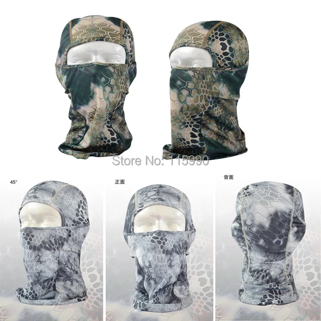 Женская сетчатая Балаклава с цифровой печатью/головной убор Yeti/Летняя для теплой