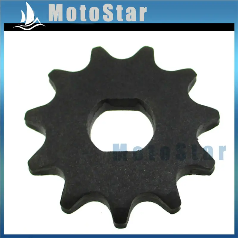 Черная Шестерня двигателя с 11 зубьями для T8F Chain MY1020 2 шт.|tooth sprocket|11 tooth sprocketengine gear |