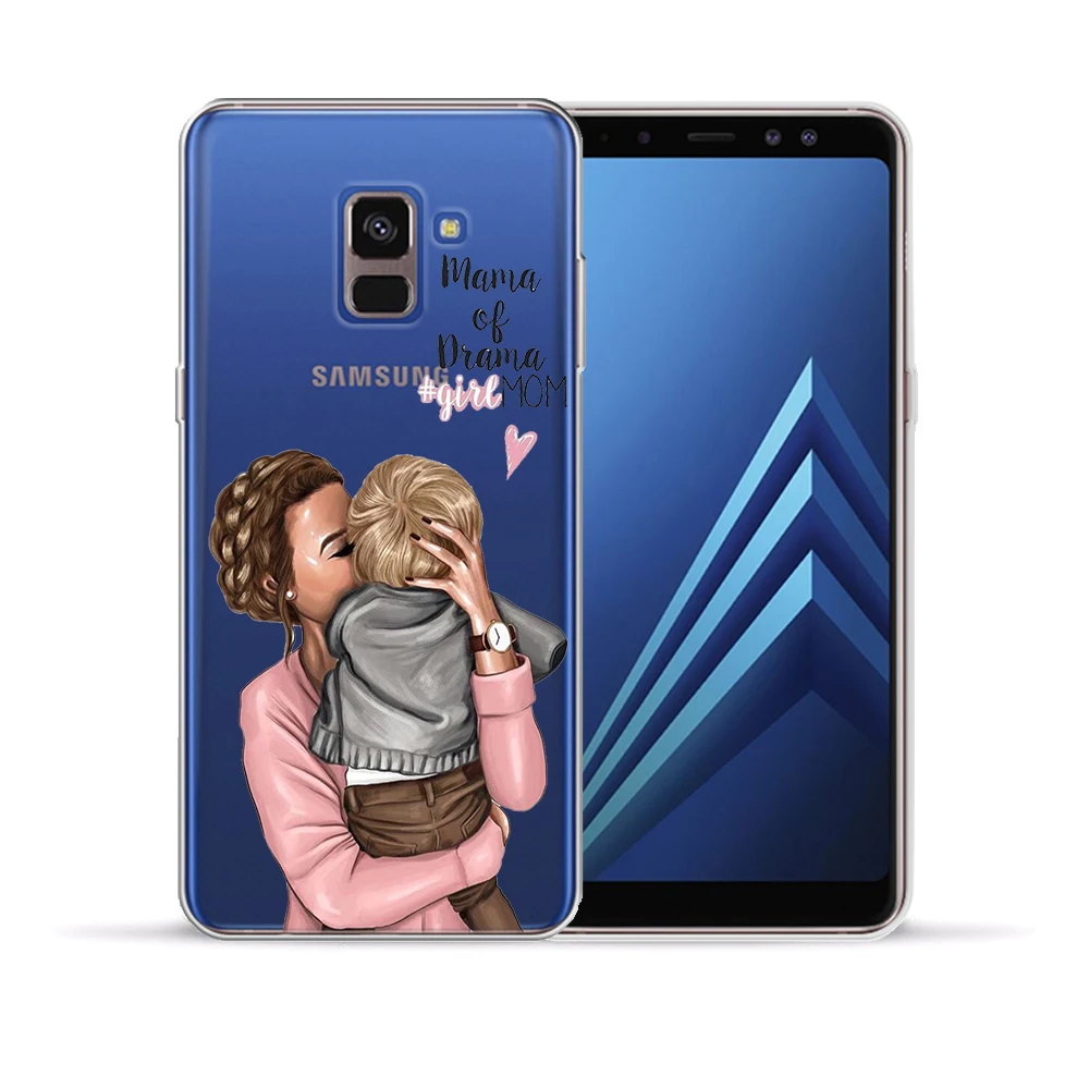 Мягкий чехол из ТПУ для Samsung Galaxy A6 A8 Plus A9 A7 2018 A3 A5 2016 2017 A750 A10 A30 A50|Бамперы| |